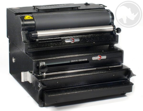 Rhin-O-Tuff Onyx HD4170 Heavy Duty Coil Inserter Mounted on OD4012