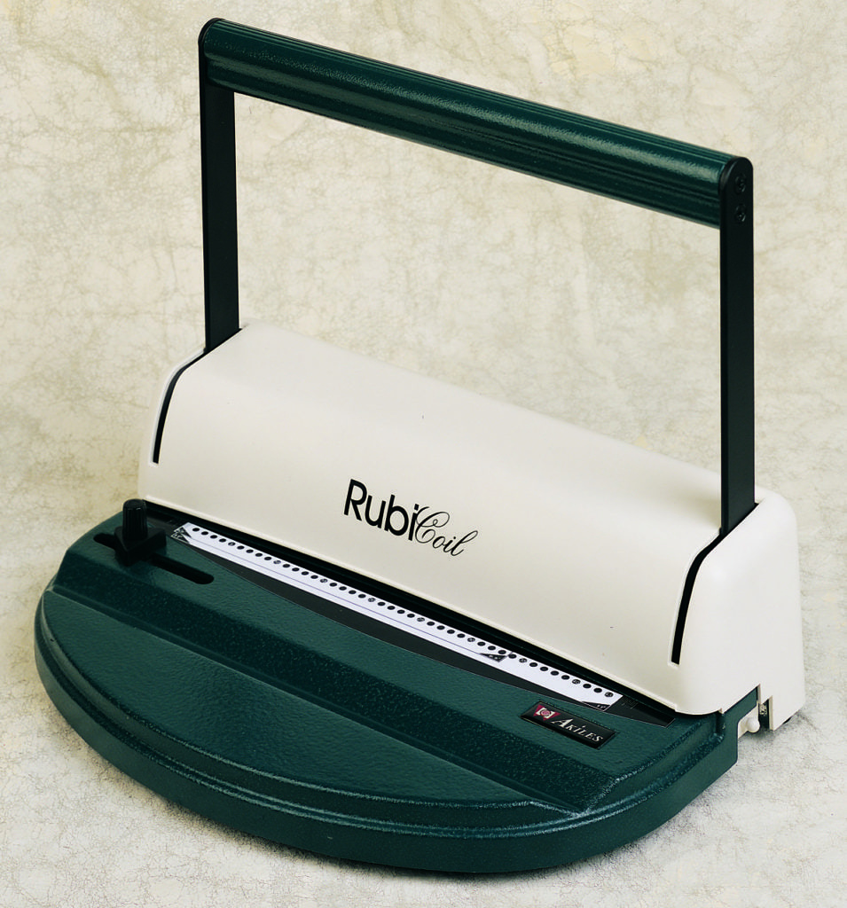 Akiles RubiCoil Binding Machine Plastic Coil Binding Made Easy