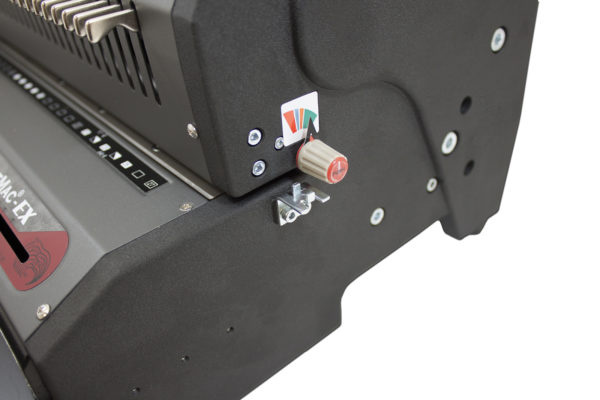 Akiles Wiremac-EX Electric 3:1 Wire Punch & Binding Machine Depth Margin