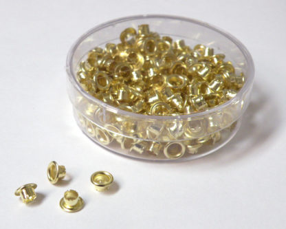 Brass-Plated Eyelets