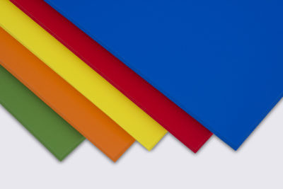 Blue Vivid Color Permanent Paper - 8.5