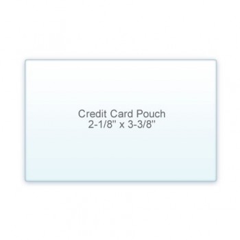 Credit Card Size Laminating Pouches