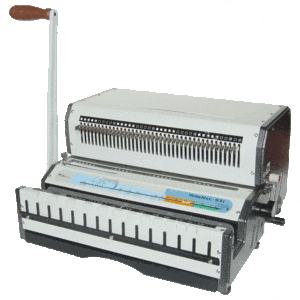 Akiles WireMac-E 2:1 Pitch Heavy Duty Electric Punch & Manual Wire Closer