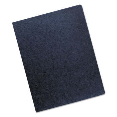Navy Linen Report Covers